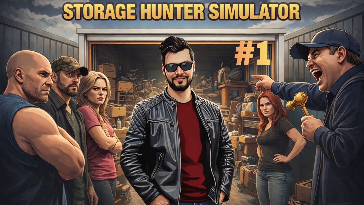 💰 DEPO SAVAŞLARI BAŞLADI! İLK DEPOMUZU ALDIK! l Storage Hunter Simulator #1