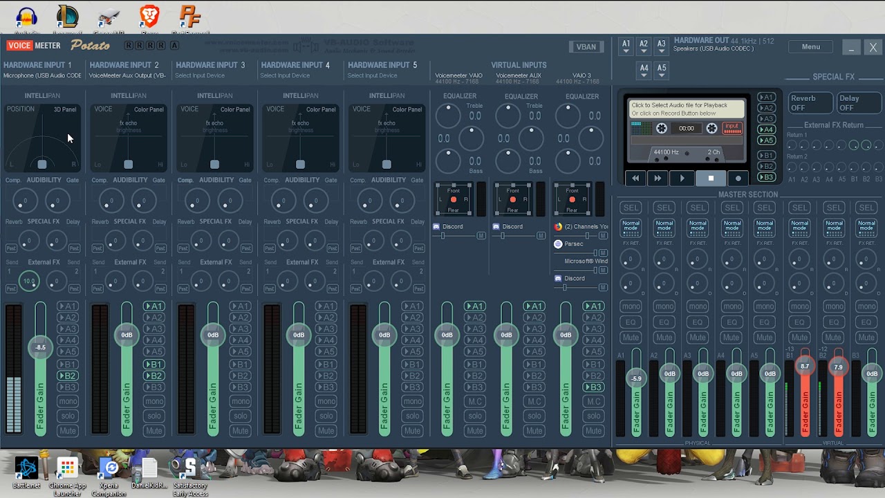 VoiceMeeter Potato Tutorial | OBS Setting up, Soundboards and VST Plugins