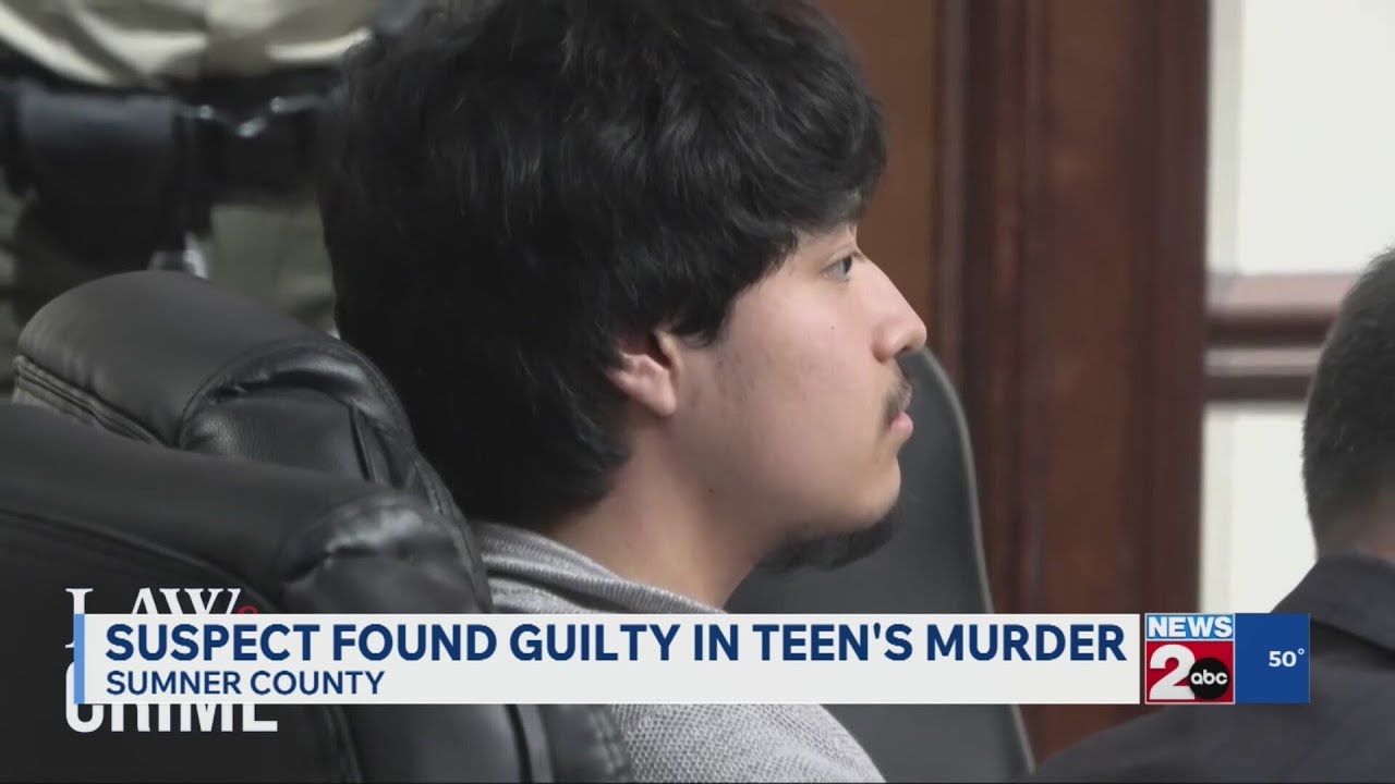 Suspect found guilty in teen's murder