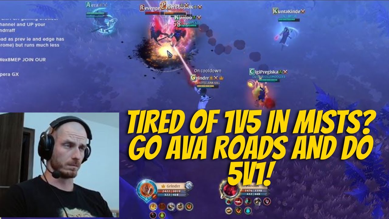I went ava roads with viewers, IT WAS A MESS :D | ALBION ONLINE