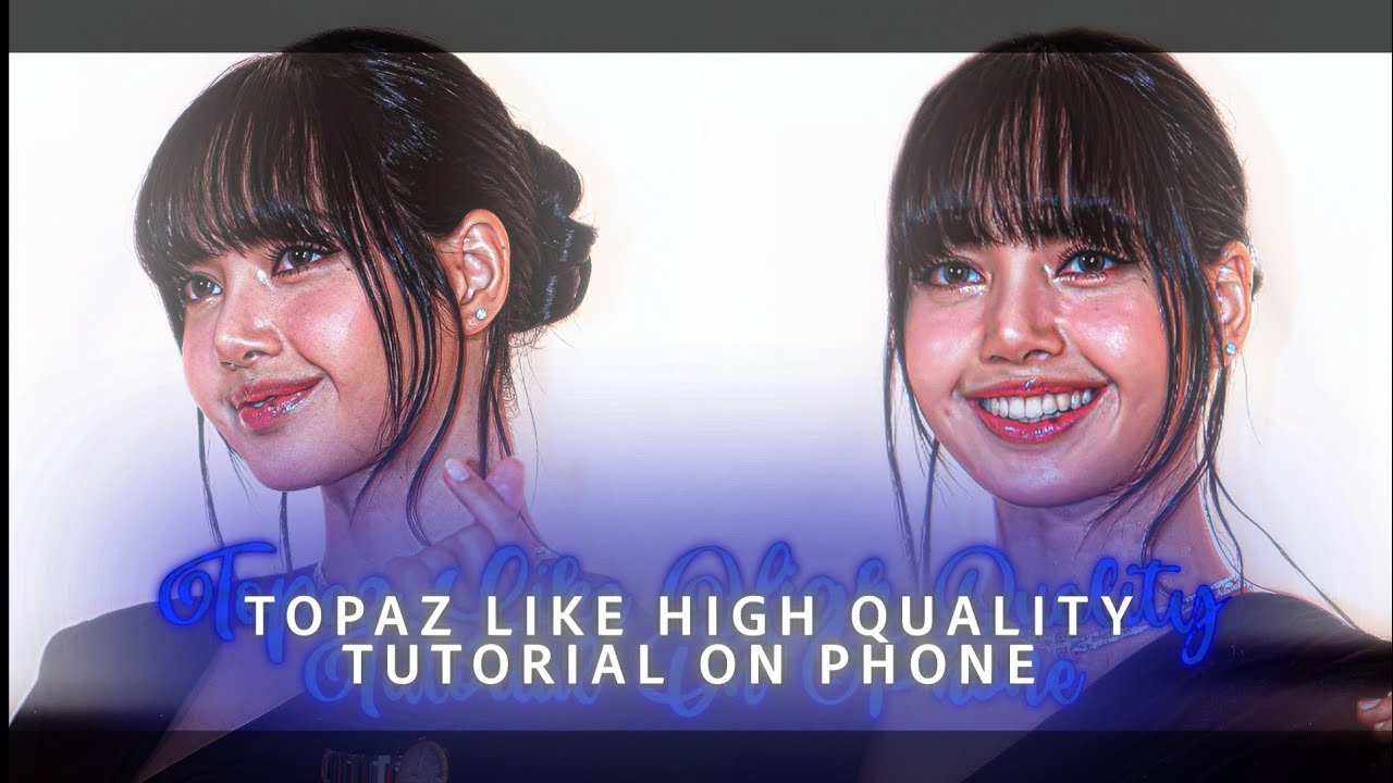 Topaz Like High Quality Video Enhancement Tutorial On Phone