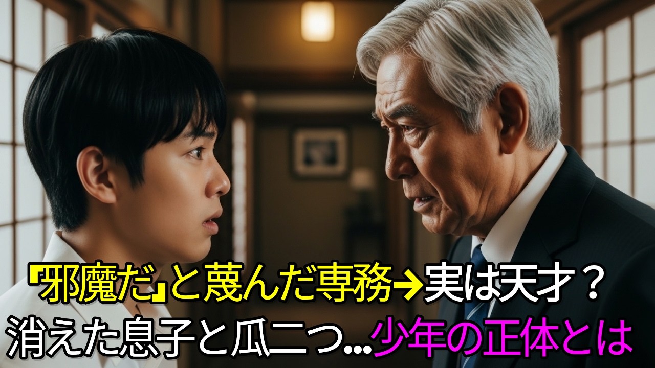【涙腺崩壊】「要らない子」と捨てられた少年が30兆円救う→会長が保護した衝撃の理由。専務が震えた少年の正体とは【涙腺崩壊】【衝撃】