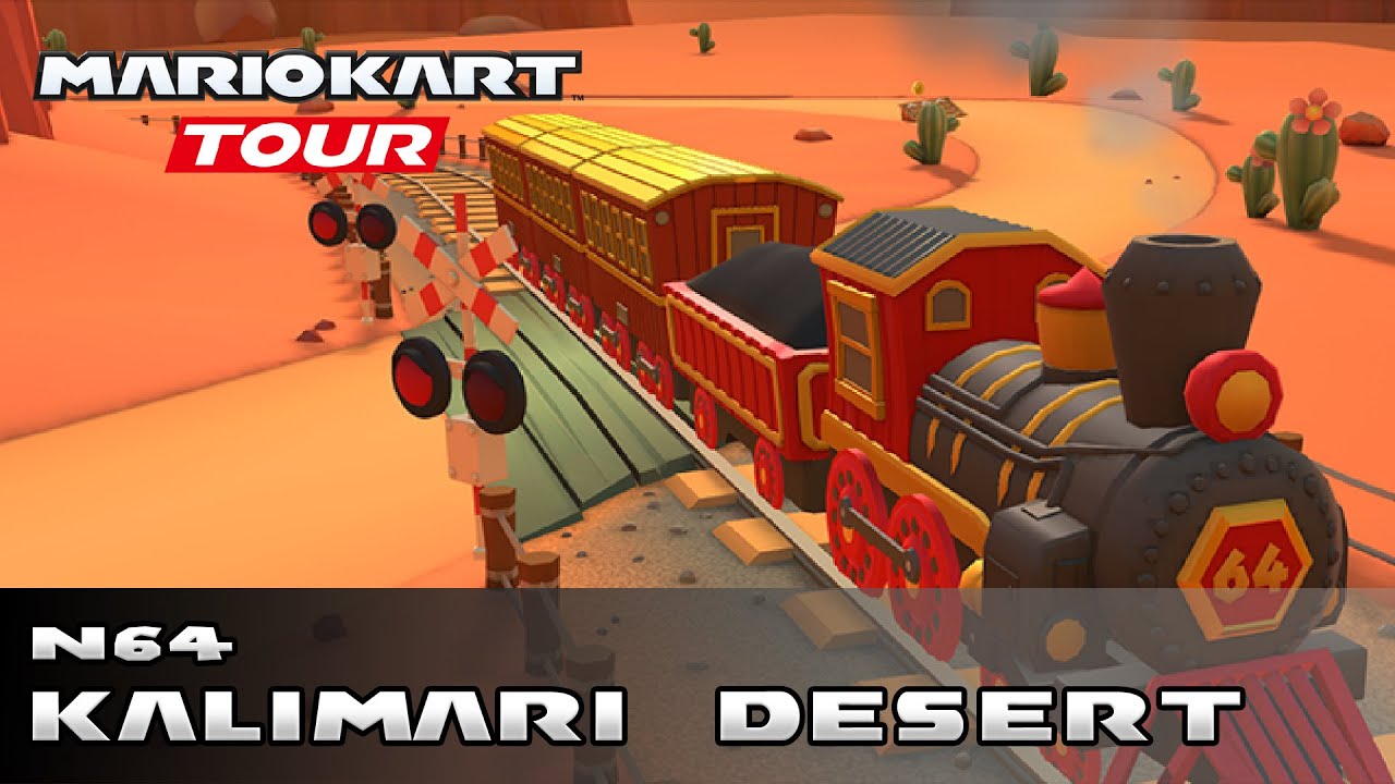 Mario Kart Tour - N64 Kalimari Desert (All Variants)