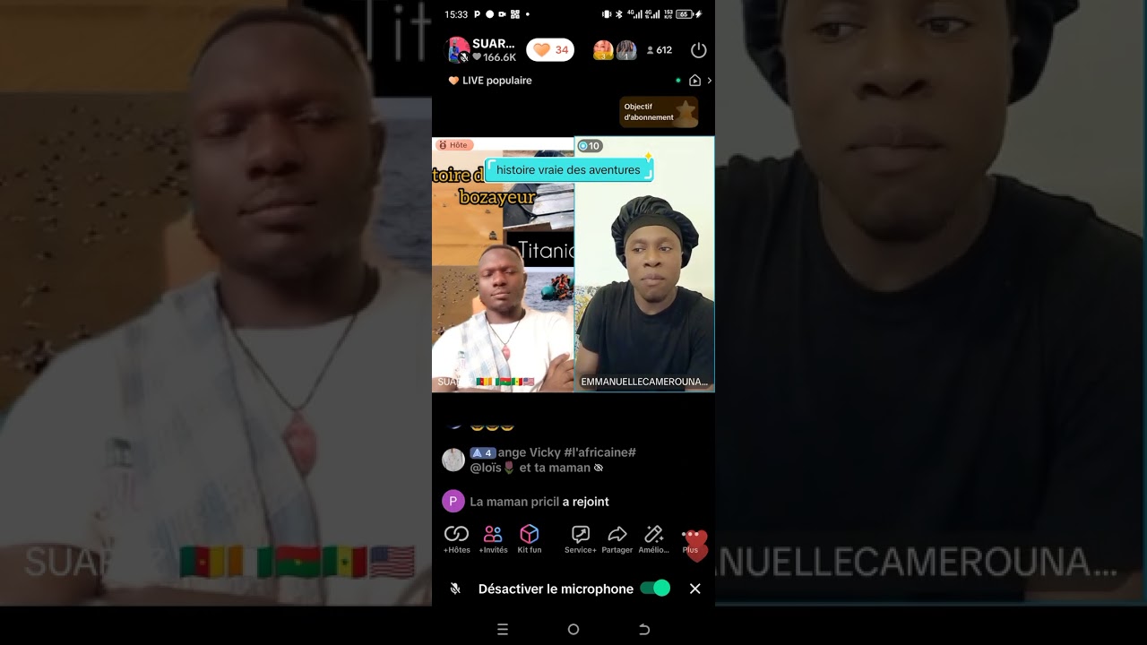 (Partie 2) Emmanuel nous parle de Son aventures histoire vraie