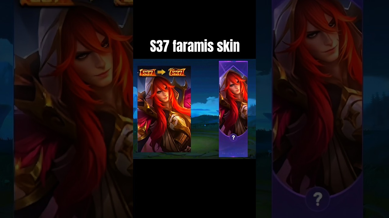 Upcoming Season 37 Skin Revealed! Faramis S37 Skin MLBB | New Rank Season