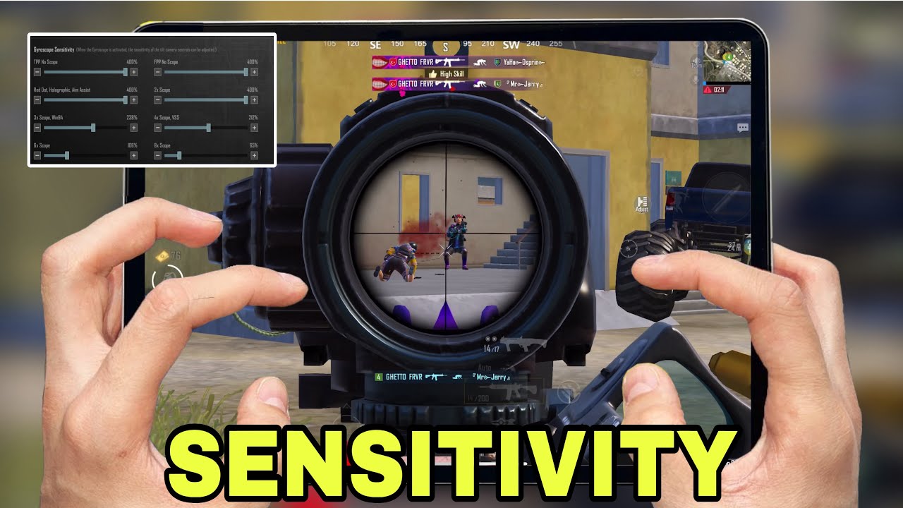 SENSITIVITY & CONTROLS IPAD PRO M2🔥PUBG MOBILE