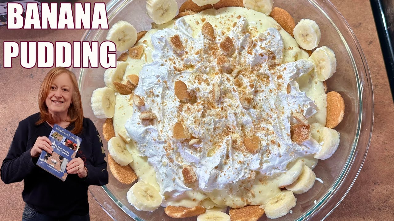 BANANA PUDDING No Cook Easy Dessert