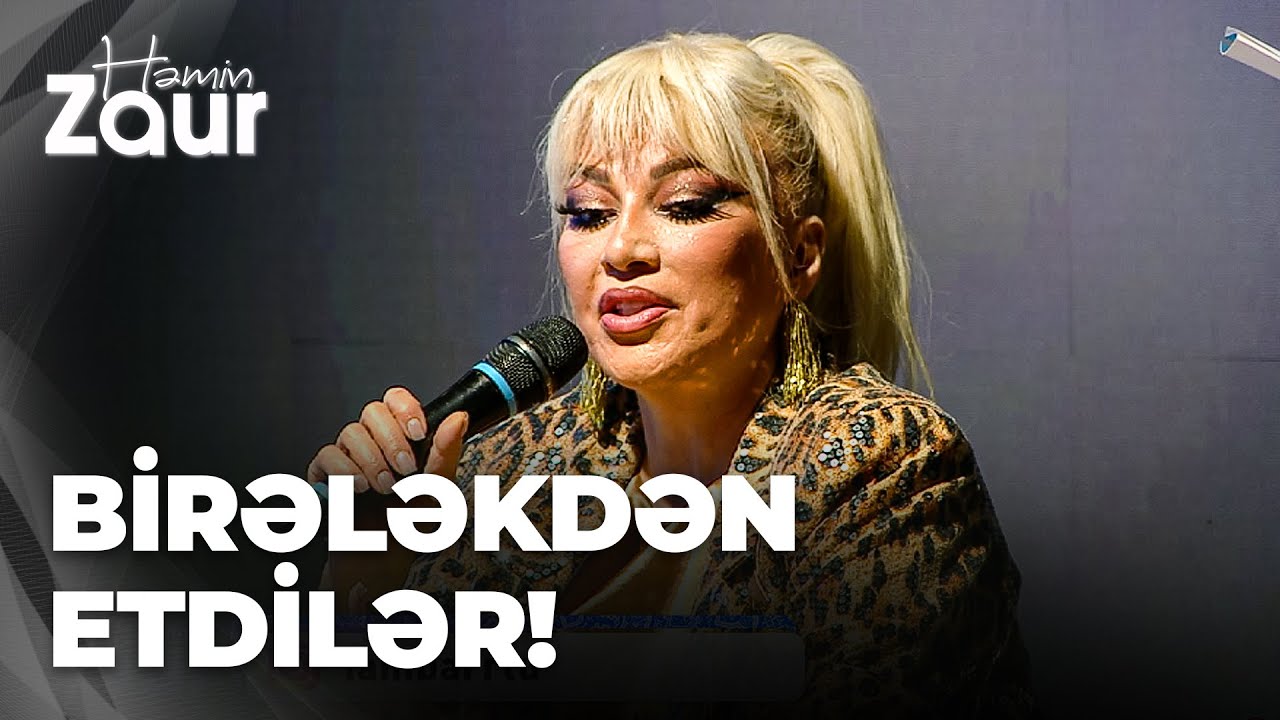Həmin Zaur - Mətanət İsgəndərli qalmaqallı konsertindən danışdı - Heç kimə düşmən kimi baxmıram