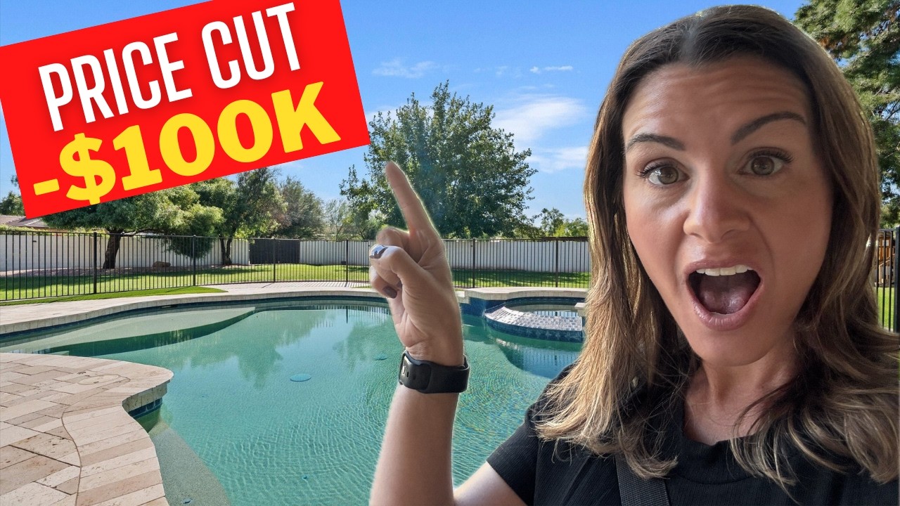 You Will Want to See! Inside A Gilbert Arizona Luxury Pool Home For Sale That is Full of Character!