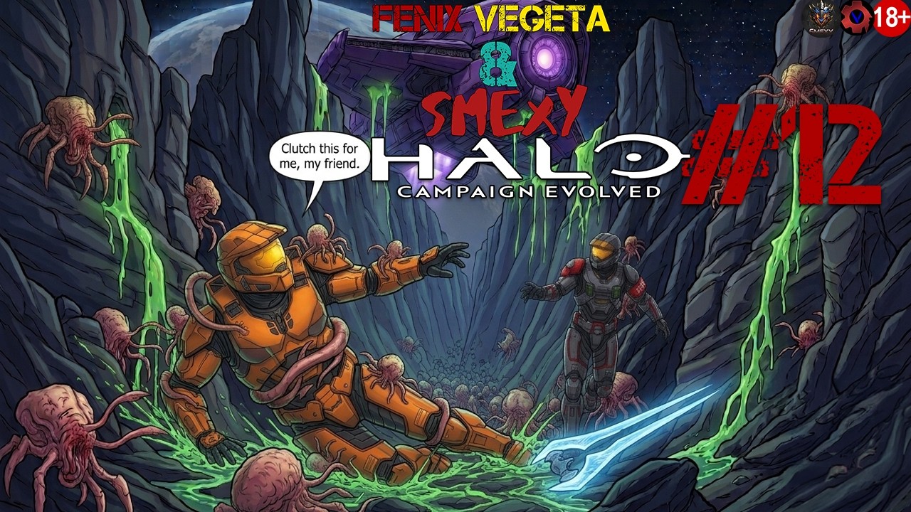 Smexy умер... Так что я со всех ног помчался спасать прохождение! (Halo Remake)