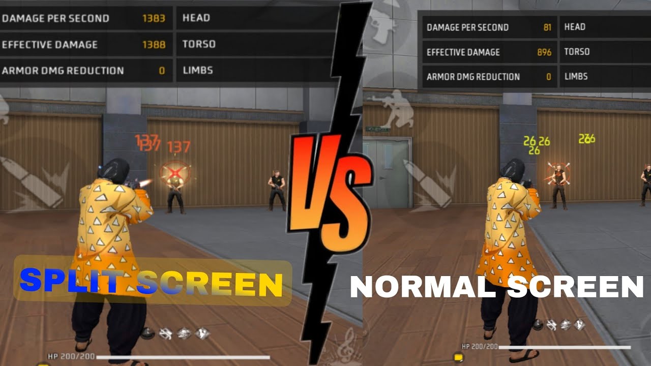 BRAZILIAN 🇧🇷SPLIT SCREEN TUTORIAL 🎯99%  HEADSHOT RATE 🤫