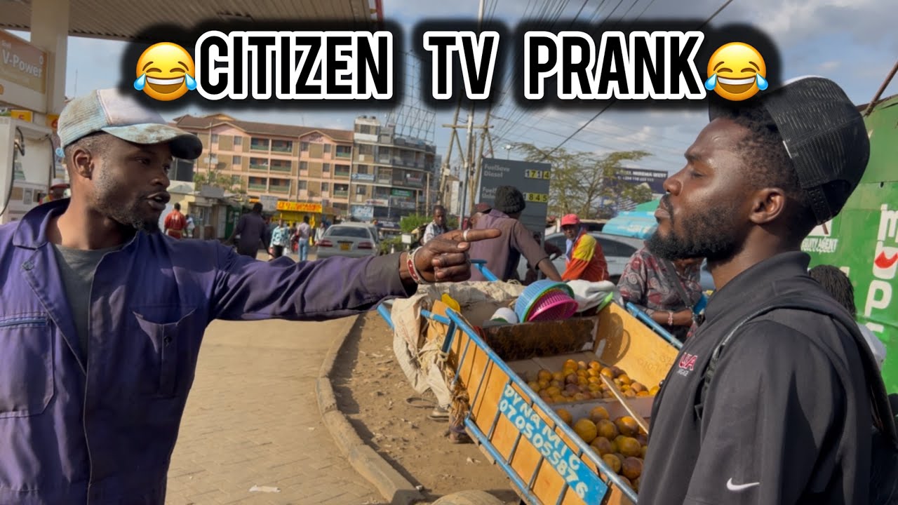 DRAMA😂😂CITIZEN TV LIVE REPORTER PRANK ON STRANGERS GONE MAD Episode 2 | ROYSAMBU