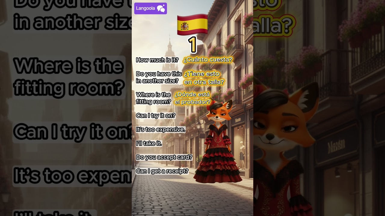 Shopping in Spanish? Say This 🛍️  