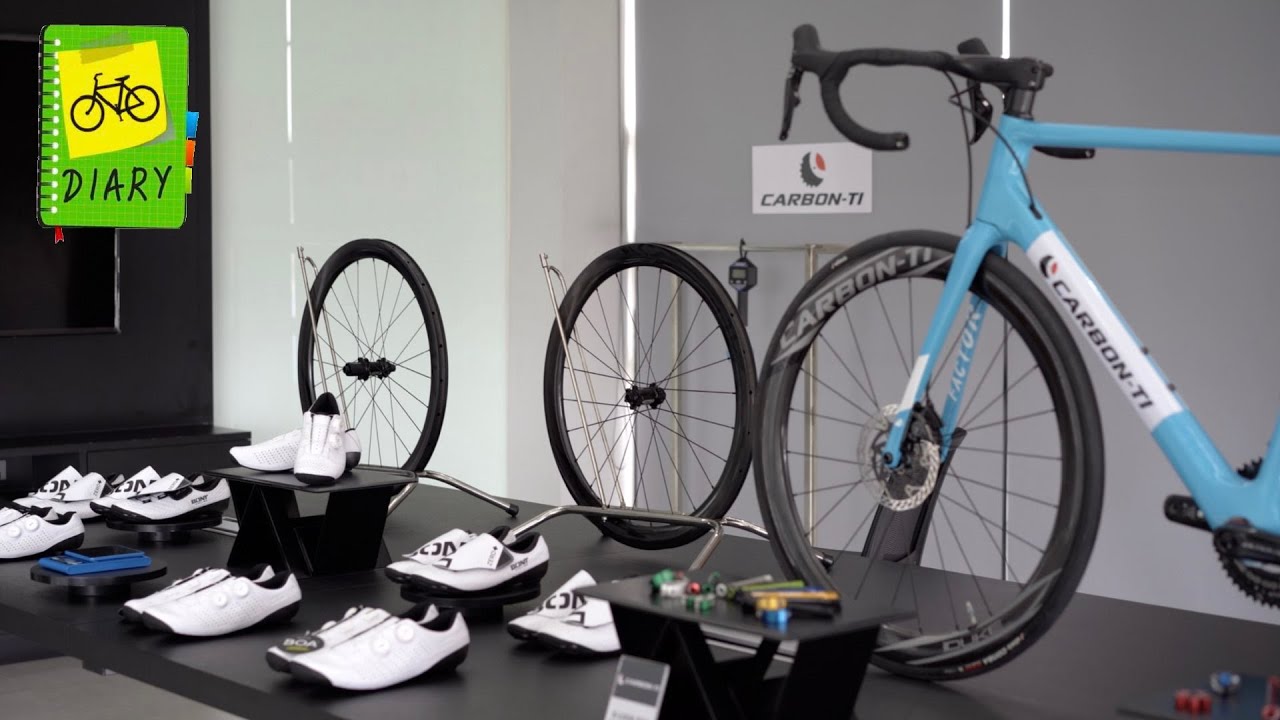 งานเปิดตัวอุปกรณ์จักรยานสุดเบา Carbon ti and bont