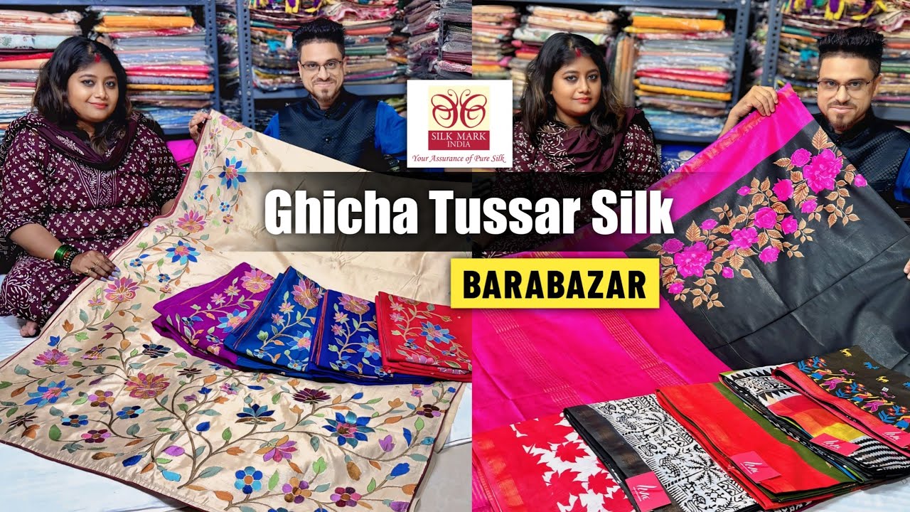 Pure Chanderi Block Print/ Pure Ghicha Tussar/ Maheshwari Silk/ Bhagalpuri Linen/ Crepe Silk Saree 🔥
