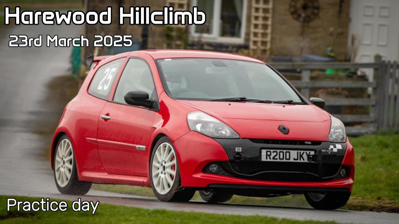 Harewood Hillclimb 23rd March 2025 Practice day