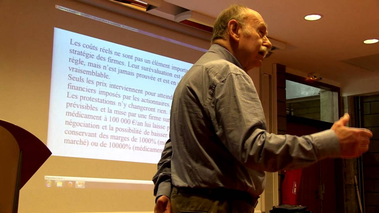Dr Jean-Claude SALOMON, « Prix et politique des médicaments en 2016 », Conférence introductive