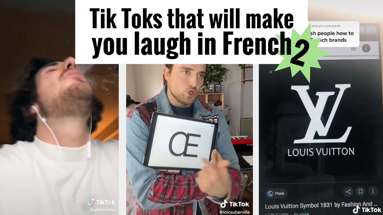 TikToks that will make you laugh in French 2