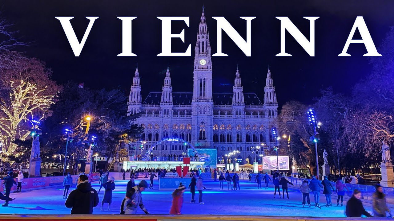 Vienna Austria, Wiener Eistraum 2026 - Rathausplatz Vienna