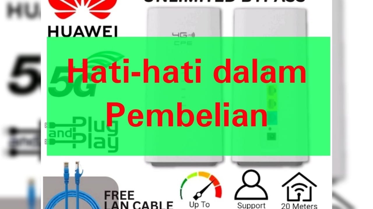 Hati Hati dalam Pembelian modem wifi