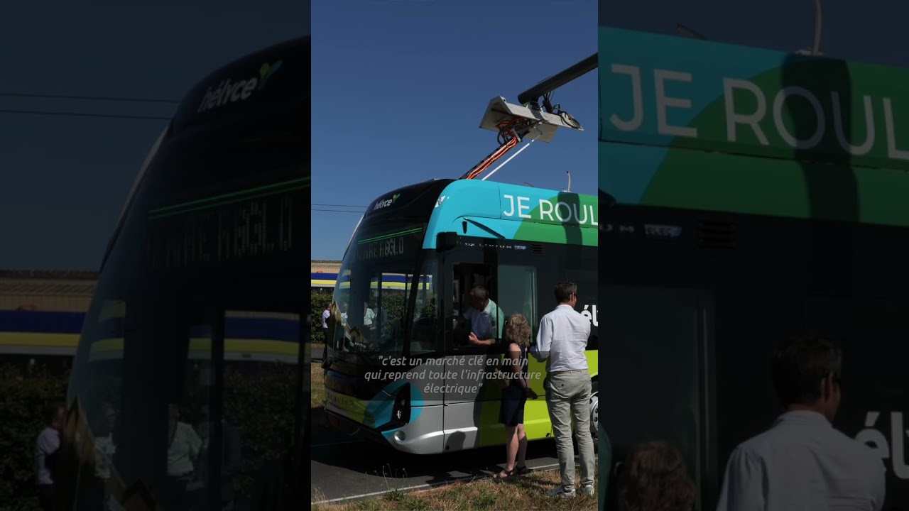 Livraison du premier bus électrique à Saint-Nazaire