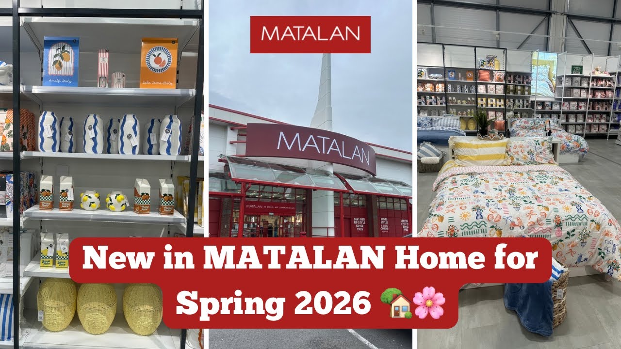 Что нового в Matalan Home в 2026 году 🏡 Весенний декор, кухонная утварь и товары для дома 🍋