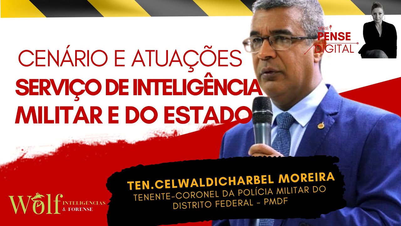 INTELIGÊNCIA POLICIAL E DO ESTADO COM TENENTE CORONEL WITCHARBEL MOREIRA PMDF