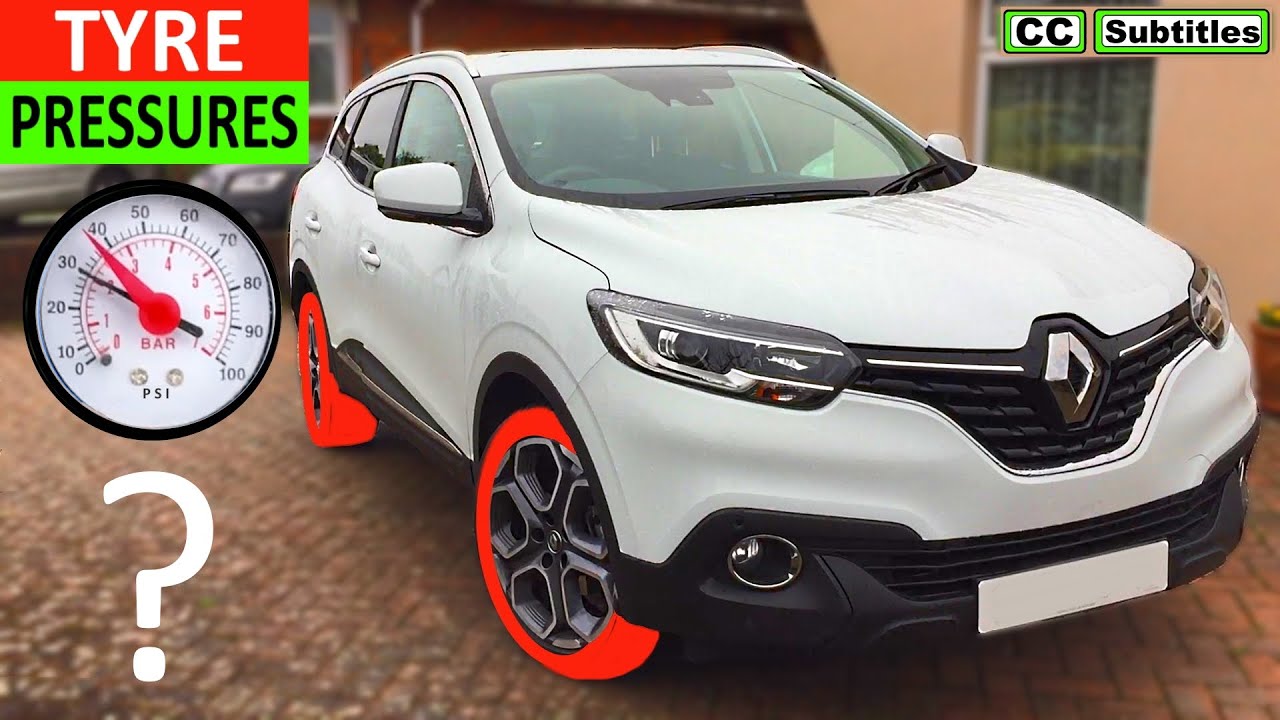 Renault Kadjar Tyre Pressures - Renault Kadjar Tire Pressures