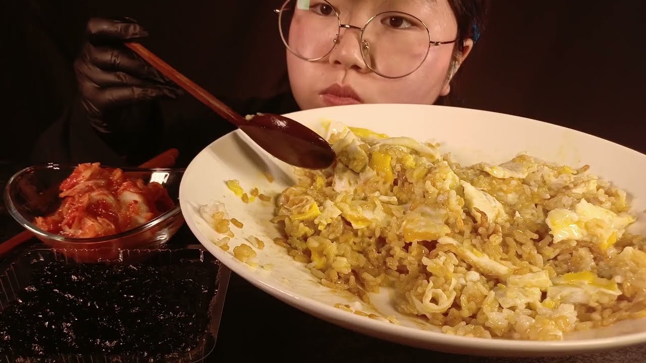 ASMR 아는 맛이 무섭다! 간장계란밥 ASMR Korean Comfort Food: Ganjang-Gyerran-Bap & Kimchi Real Sound 🍳🍚