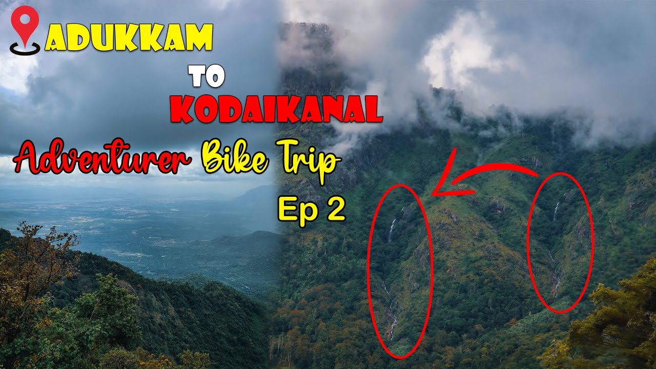 Adukkam to Kodaikanal Adventure 🏍️Bike Trip Ep2 | shortest route to kodaikanal | Theni Dinesh