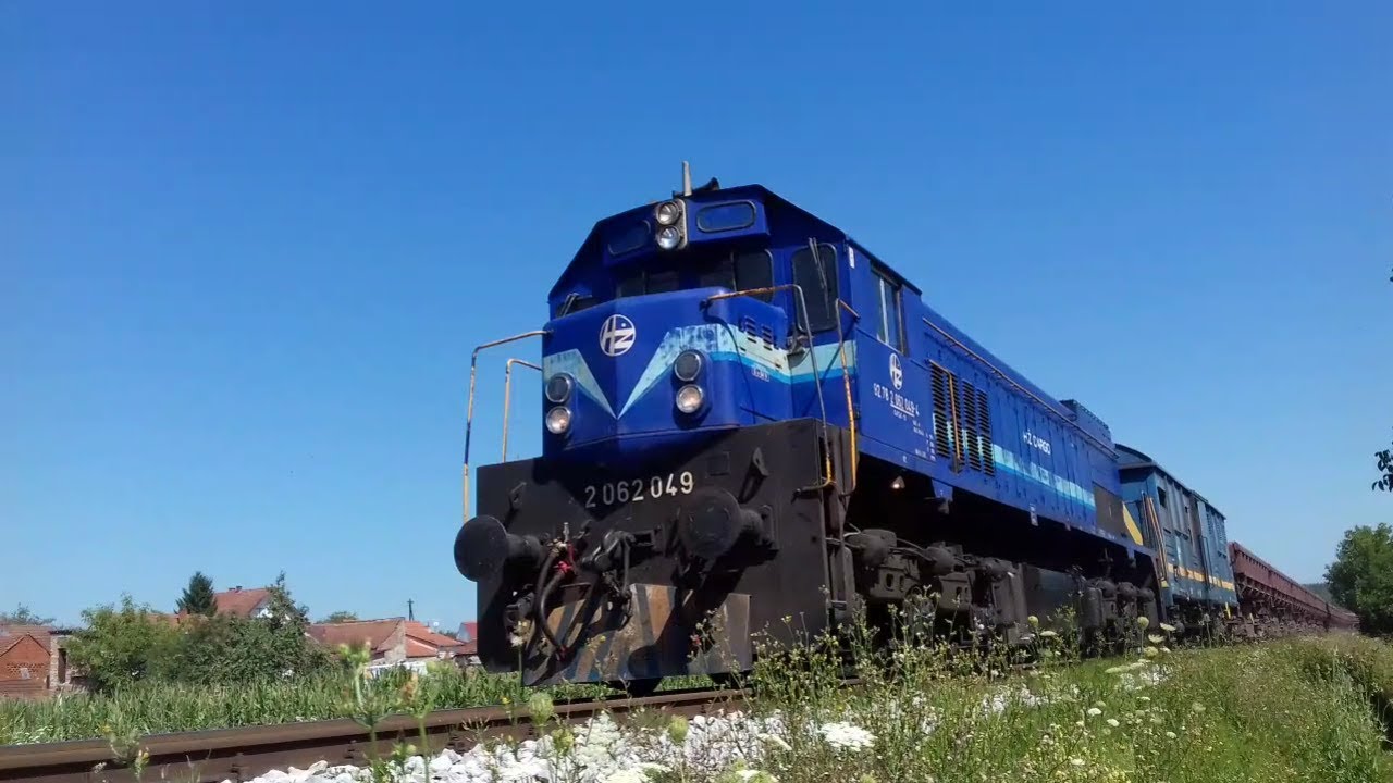 Croatian Diesel Trains. Vlakovi u Požegi i na požeškoj pruzi 2