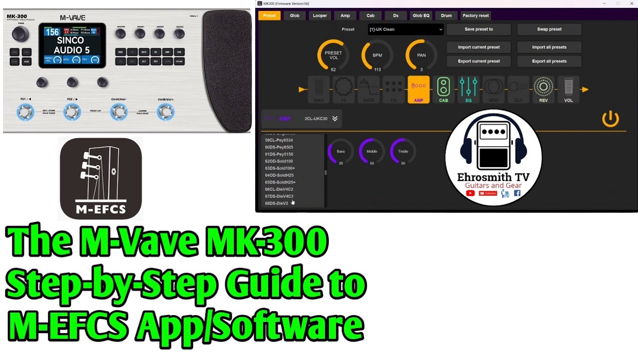 How to Use M-Vave MK-300 and M-EFCS PC Software Full Tutorial | M-Vave MK-300 M-EFCS PC Tutorial
