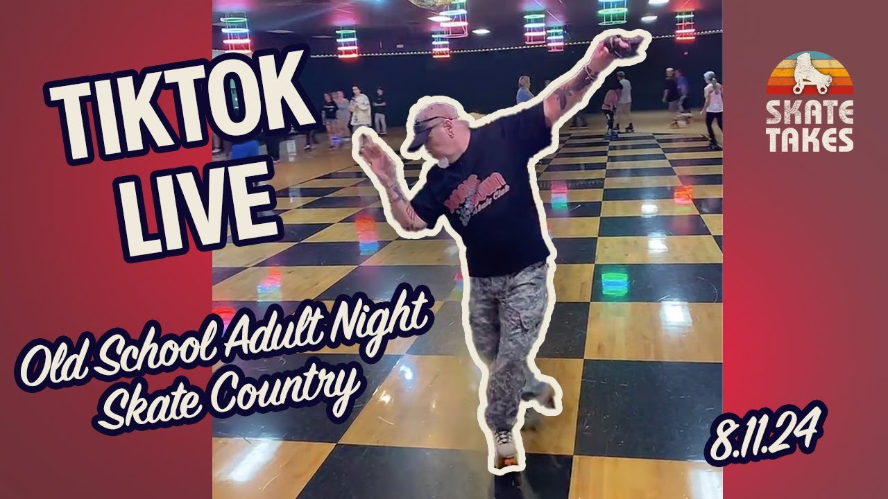 Old School Adult Skate at Skate Country 8.11.24