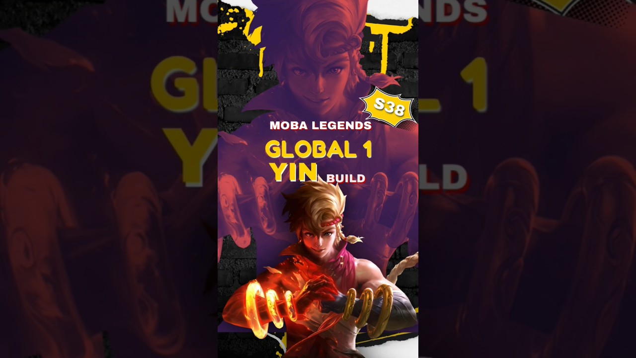 Global Top Yin ki Build 🔥🔥 #mobalegends5v5 #moba5v5hindi #moba5v5pippin