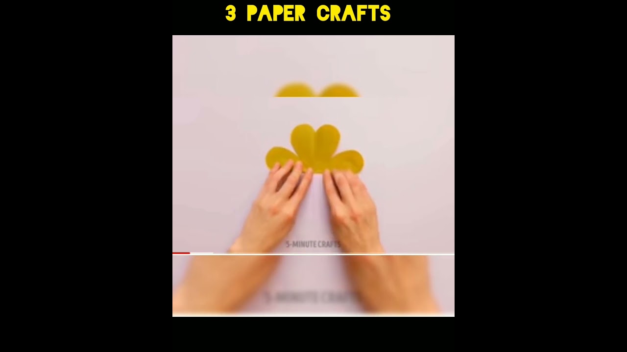 Easy 3 paper crafts work at home😱 #shorts #art #craft #youtubeshort #trending
