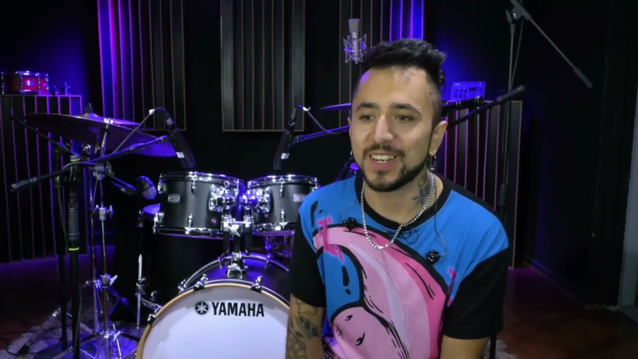 Batería Tour Custom Yamaha | Alfonso Skandor Experiencia | Music Hall Chile