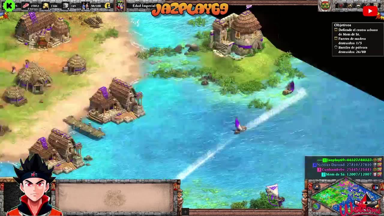 👑AOE 2👑DLC LAST CHIEFTAINS👑(DALE LIKE Y SUB ¡ES GRATIS!) LIVE