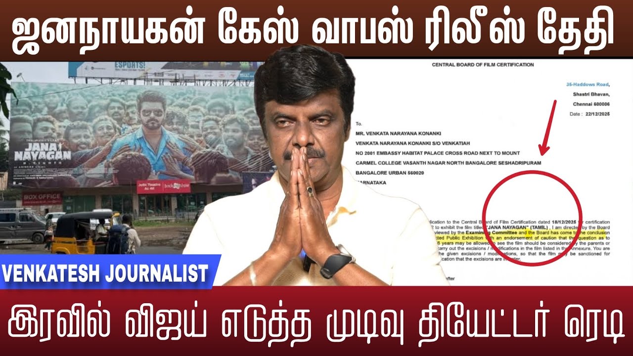 ஜனநாயகன் கேஸ் வாபஸ் படம் ரிலீஸ் தயார் ரசிகர்கள் கொண்டாட்டம் | Jananayagan 