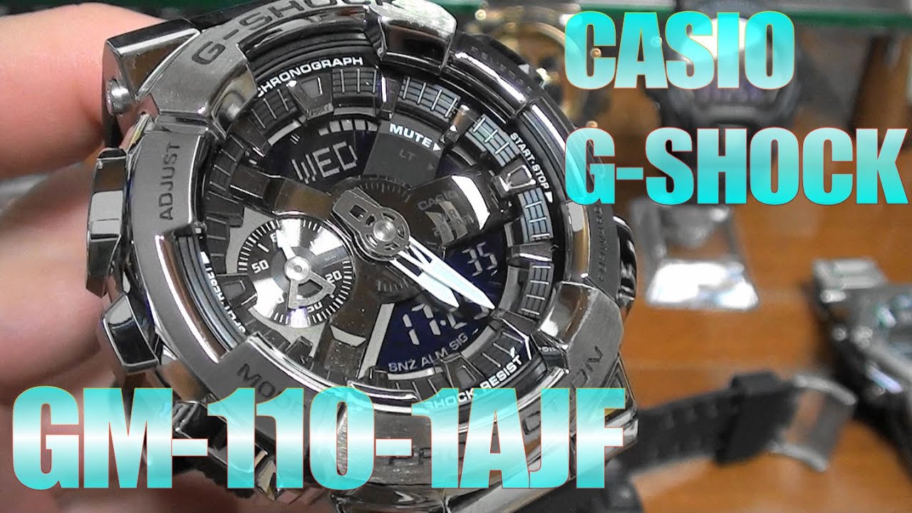 Обзор Casio G-SHOCK GM-110-1AJF