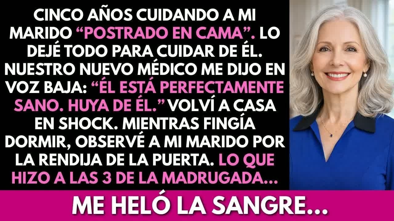 El médico dijo que mi marido fingía estar enfermo.Lo que vi a las 3 de la madrugada me dejó en shock