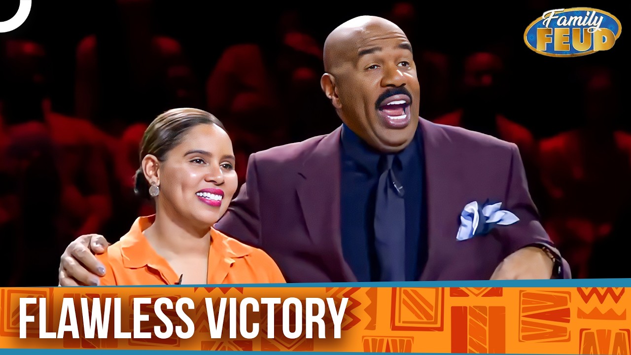 A Flawless Performance Making The Crowd SCREAM | Fast Money | Family Feud Classics
