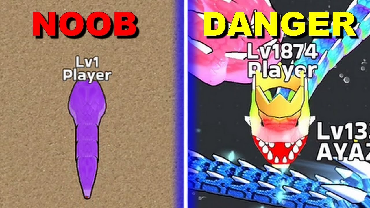 🐍Snake Clash.io GIANT Snake DANGEROUS reached 5,000+ Lvl: MAX Level BOSS! - Vaff Gameplay #533