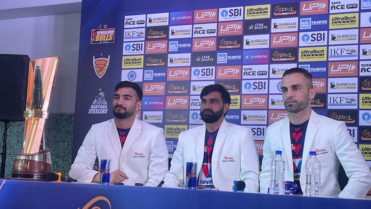 DABANGG DELHI PC AFTER WINNING PKL: FAZEL, ASHU & JOGINDER NARWAL ON THE DIFFERENCE. PUNERI PALTAN