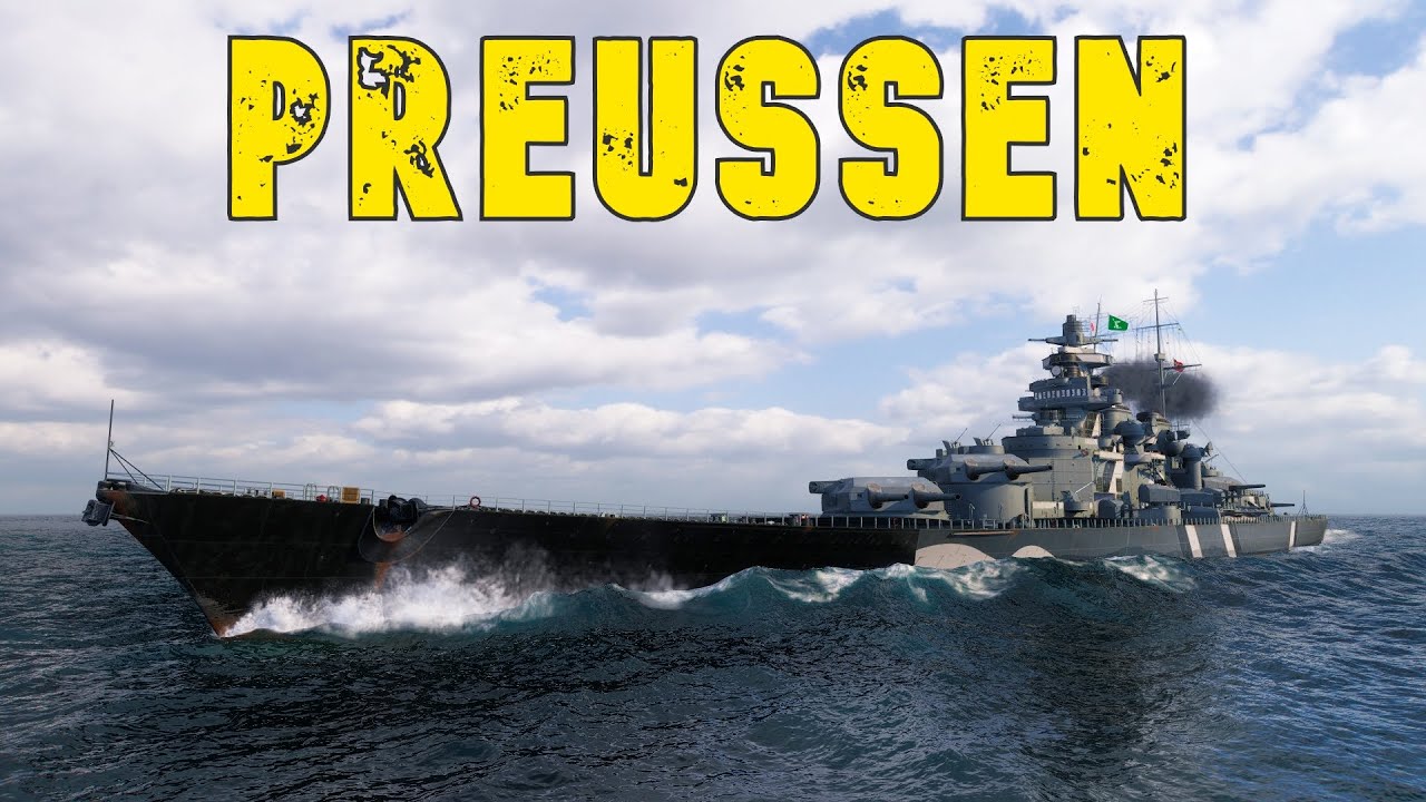 World of WarShips Preussen - 6 Kills 295K Damage