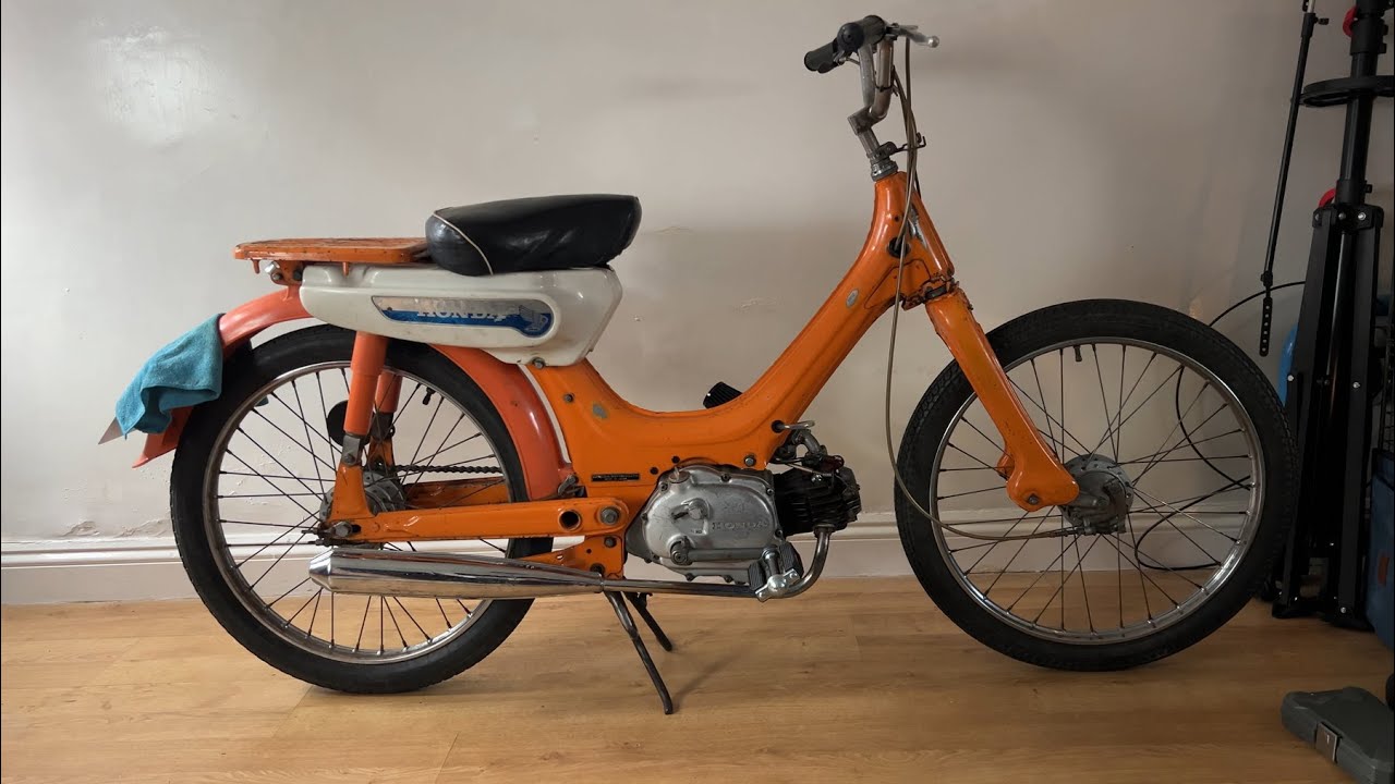GREAT NEWS about my 1972 Honda PC-50 moped