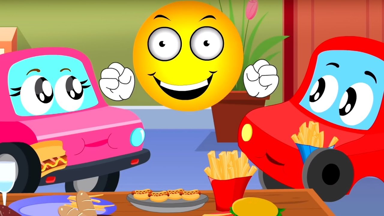 Emotions Song | Little Red Car | Nursery Rhymes for Babies