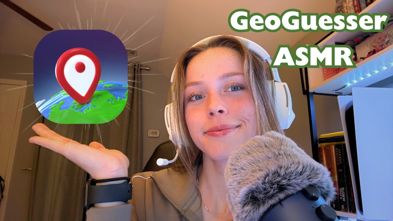 ASMR Playing GeoGuesser | whispering, mouse clicking