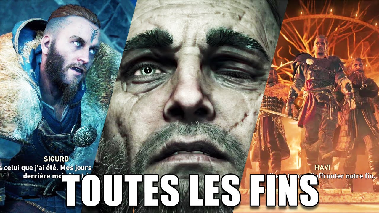 ASSASSIN'S CREED VALHALLA : TOUTES LES FINS Eivor, Secrète, Asgard, Ordre des anciens, Présent Layla