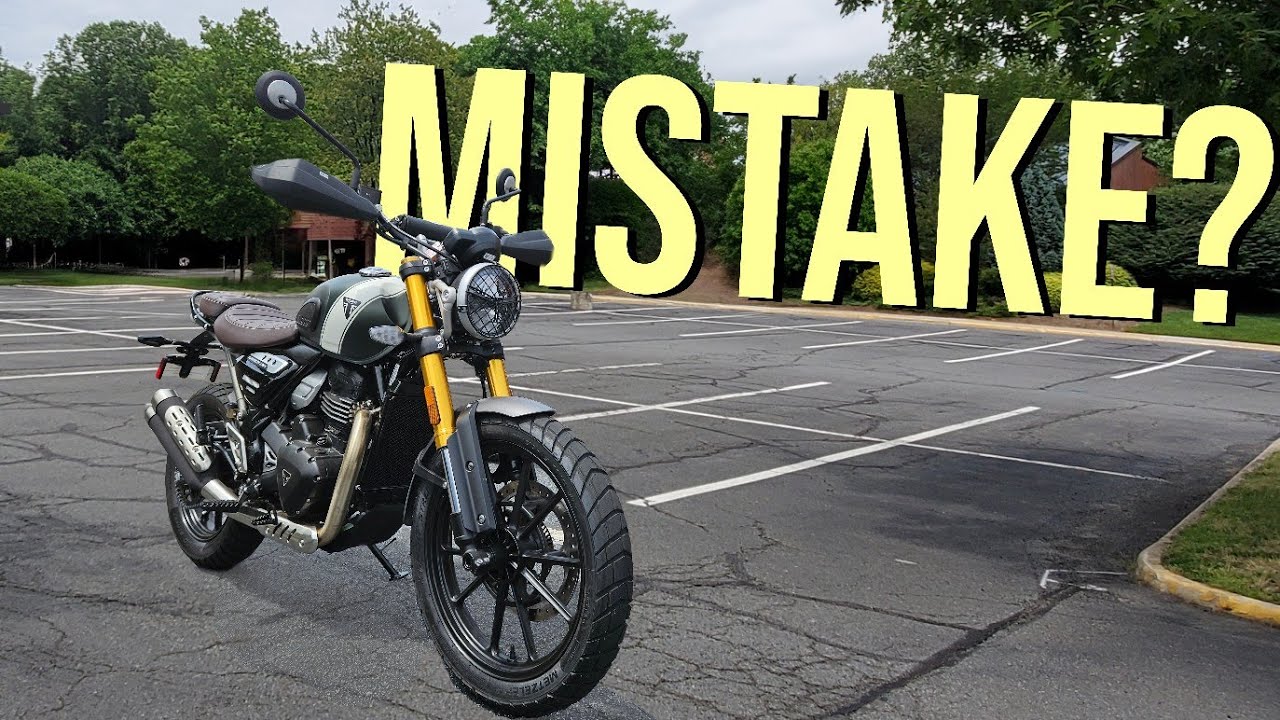 3 причины НЕ покупать Triumph Scrambler 400x