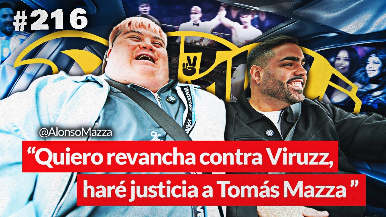 ALONSO MAZZA | Lanza un MENSAJE a IBAI, TINI, MESSI, VIRUZZ y DUKI 